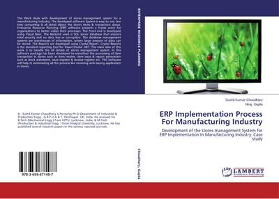 ERP Implementation Process For Manufacturing Industry