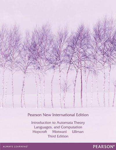 Introduction to Automata Theory, Languages, and Computation