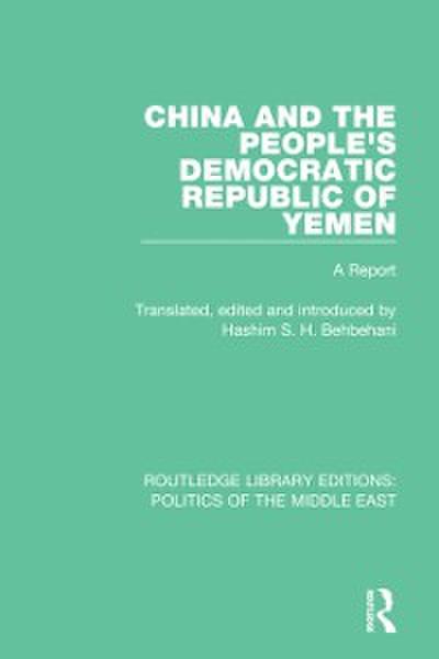 China and the People’s Democratic Republic of Yemen