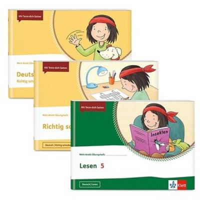 Mein Anoki-Übungsheft. Fit für den Übergang Deutsch 4/5. Richtig schreiben - Grammatik - Texte schreiben - Lesen